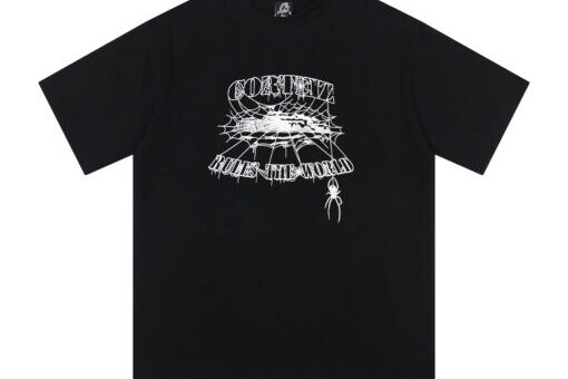 Corteiz Web Alcatraz Tee Black