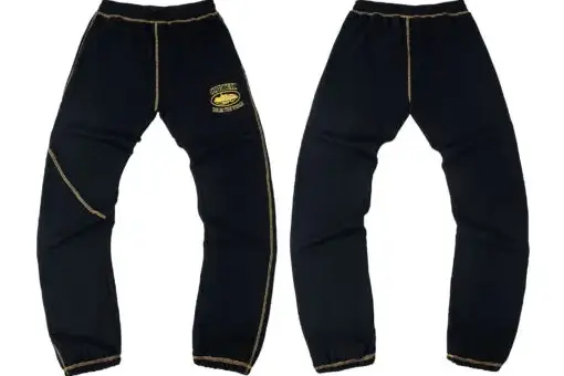 Corteiz Alcatraz Contrast Sweatpant Black/Yellow