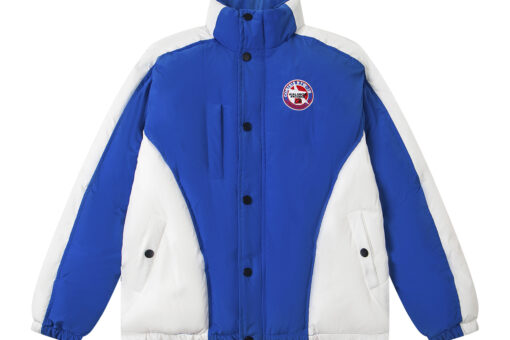 Corteiz Avalanche Bolo Down Jacket Blue