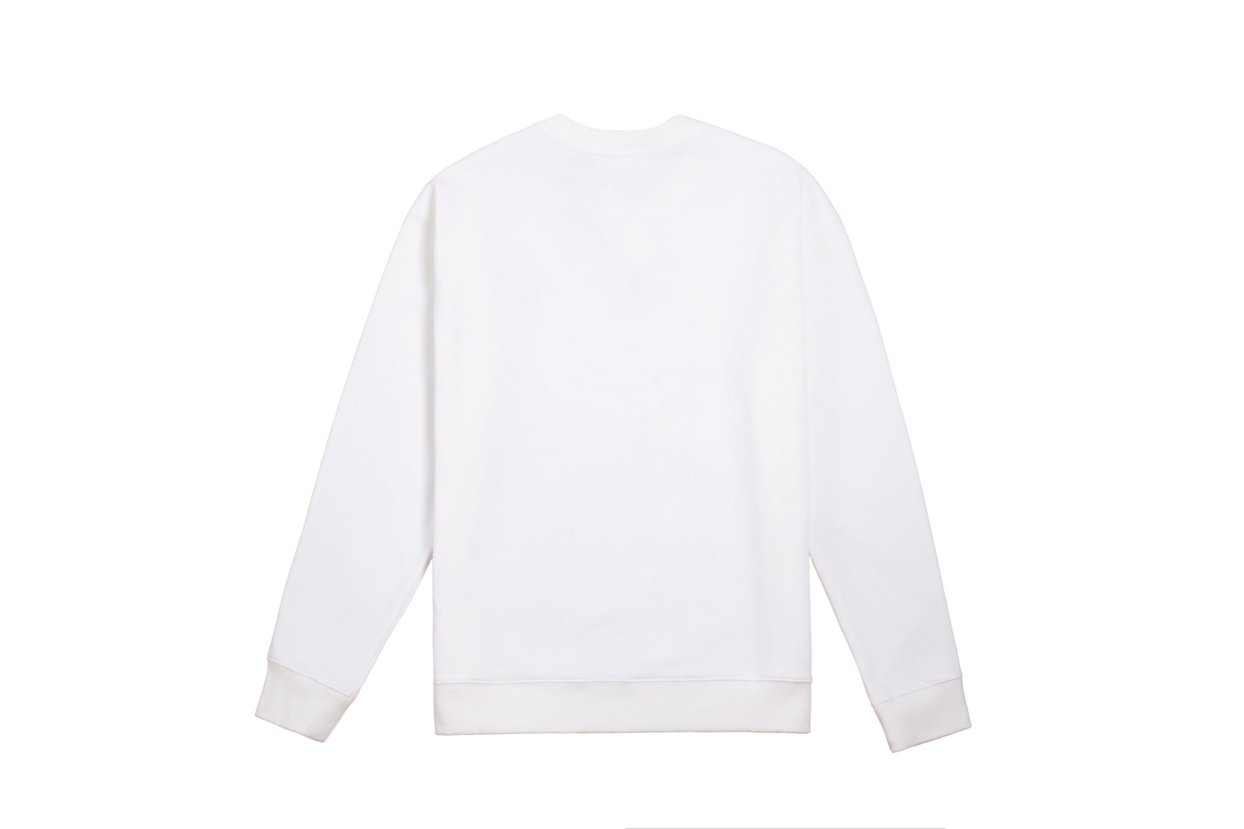 Ami Paris De Coeur Long Sleeved Sweatshirt White 2026 | Drip Kickz Ami Paris De Coeur Long Sleeved Sweatshirt White - Image 2
