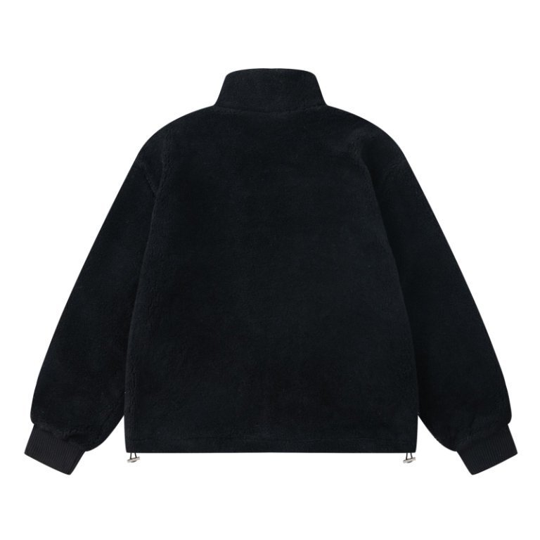 Amiri Bones Appliqued Logo Embroidered Fleece Jacket Black 2026 | Drip Kickz Amiri Bones Appliqued Logo Embroidered Fleece Jacket Black - Image 2