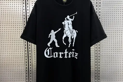 Corteiz Jack Boys T-Shirt Black