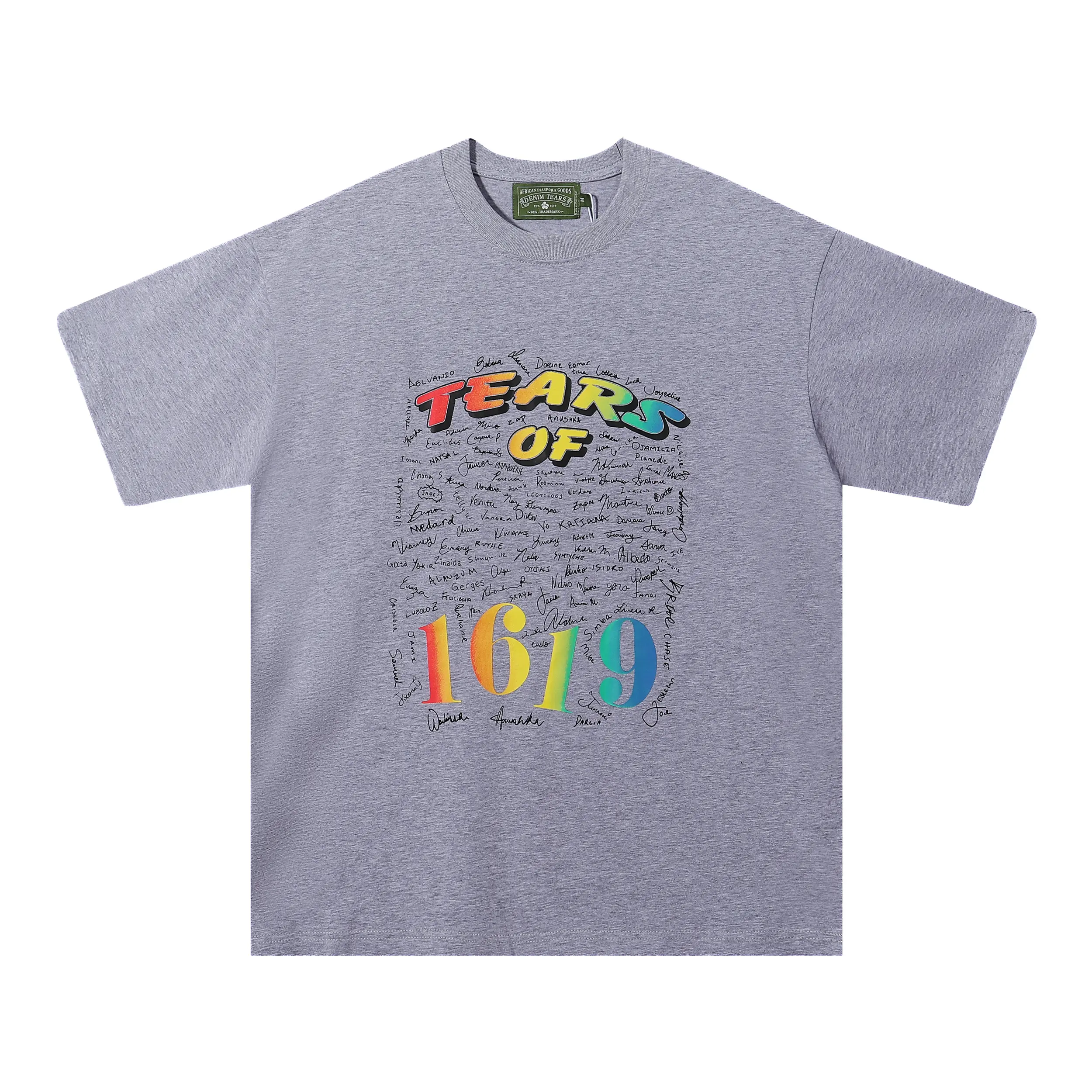 Denim Tears Logo Text Monogram T Shirt Light Purple 2026 | Drip Kickz Denim Tears Logo Text Monogram T Shirt Light Purple
