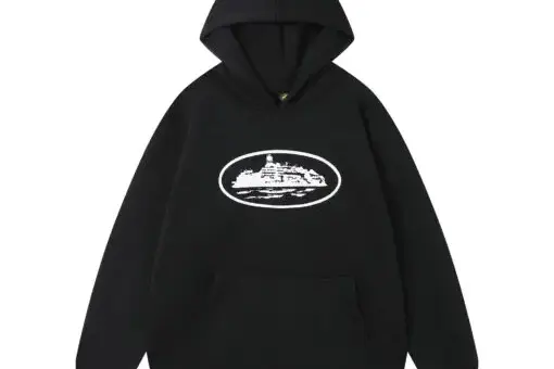 Corteiz OG Alcatraz Hoodie Black