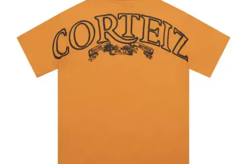 Corteiz Royale Heavyweight Tee Orange