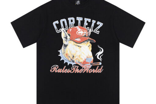 Corteiz Dog Pound Tee Black