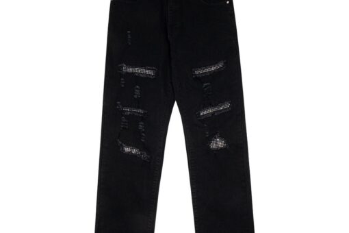 AMIRI MX1 Distressed-Effect Skinny Jeans Black