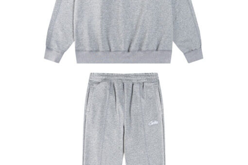 Corteiz Grey HMP Tracksuit Set