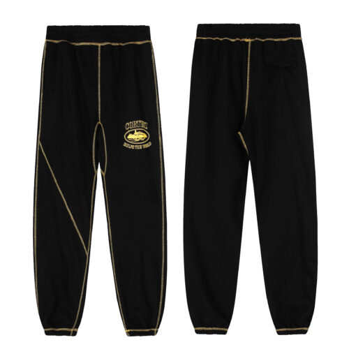 Corteiz Avirex 50th Anniversary Jogger Pants Black 2026 | Drip Kickz Corteiz Avirex 50th Anniversary Jogger Pants Black