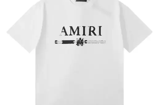 AMIRI Logo-Flocked Cotton-Jersey T-shirt White