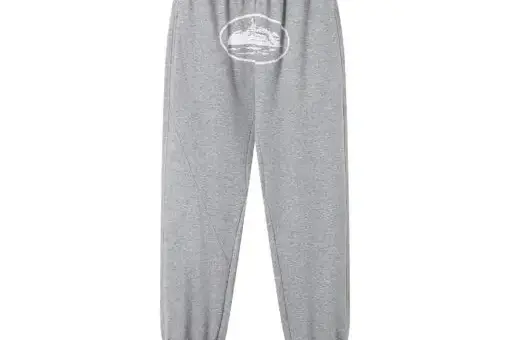 Corteiz Alcatraz Sweatpants Heather Grey