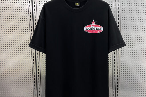 Corteiz Shiny Alcatraz T-shirt Black
