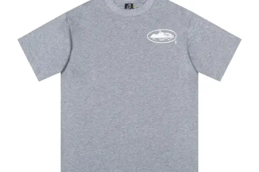 Corteiz OG Island Logo Tee Gray