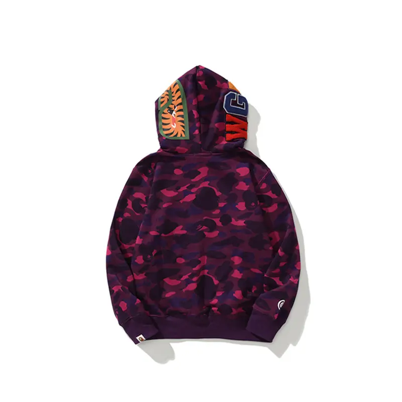BAPE Shark Hooded Hoodie Purple 2026 | Drip Kickz BAPE Shark Hooded Hoodie Purple - Image 2