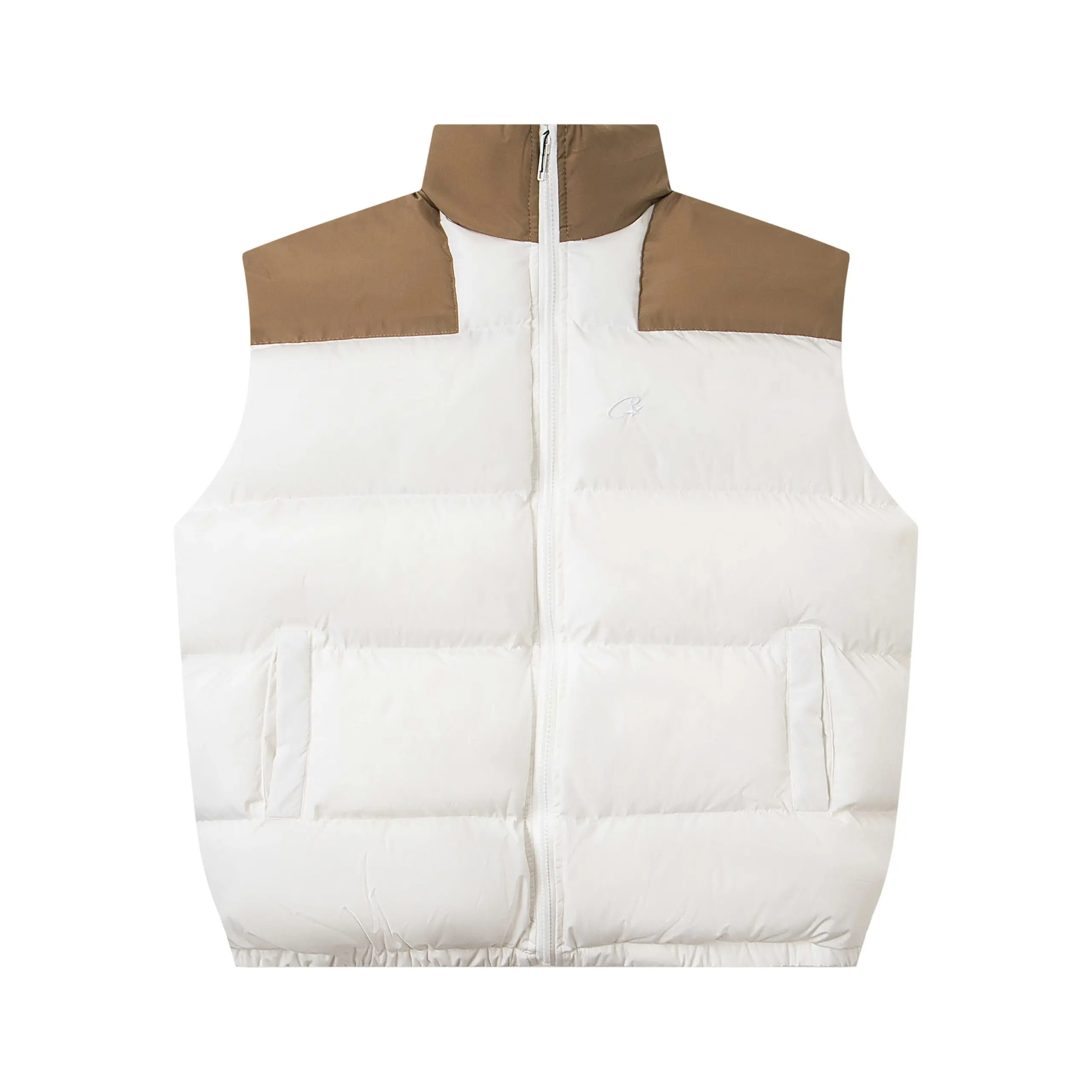 Corteiz Bolo Vest White 2026 | Drip Kickz Corteiz Bolo Vest White