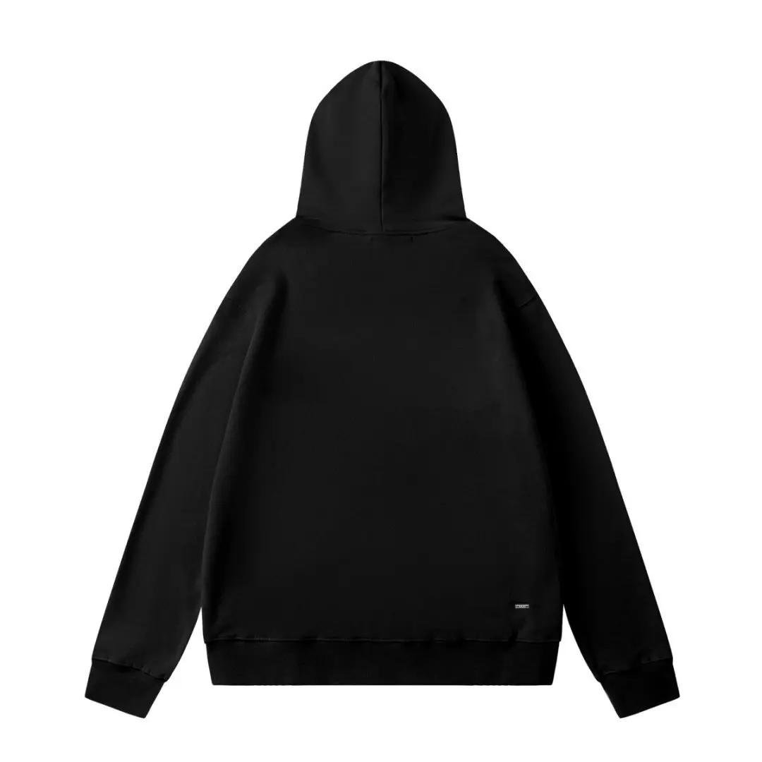 Amiri Classic Print Logo Red Black Hoodie 2026 | Drip Kickz Amiri Classic Print Logo Red Black Hoodie - Image 2
