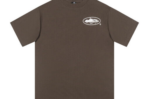 Corteiz OG Island Logo Tee Brown