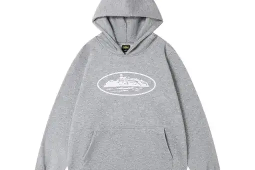 Corteiz OG Alcatraz Hoodie Grey