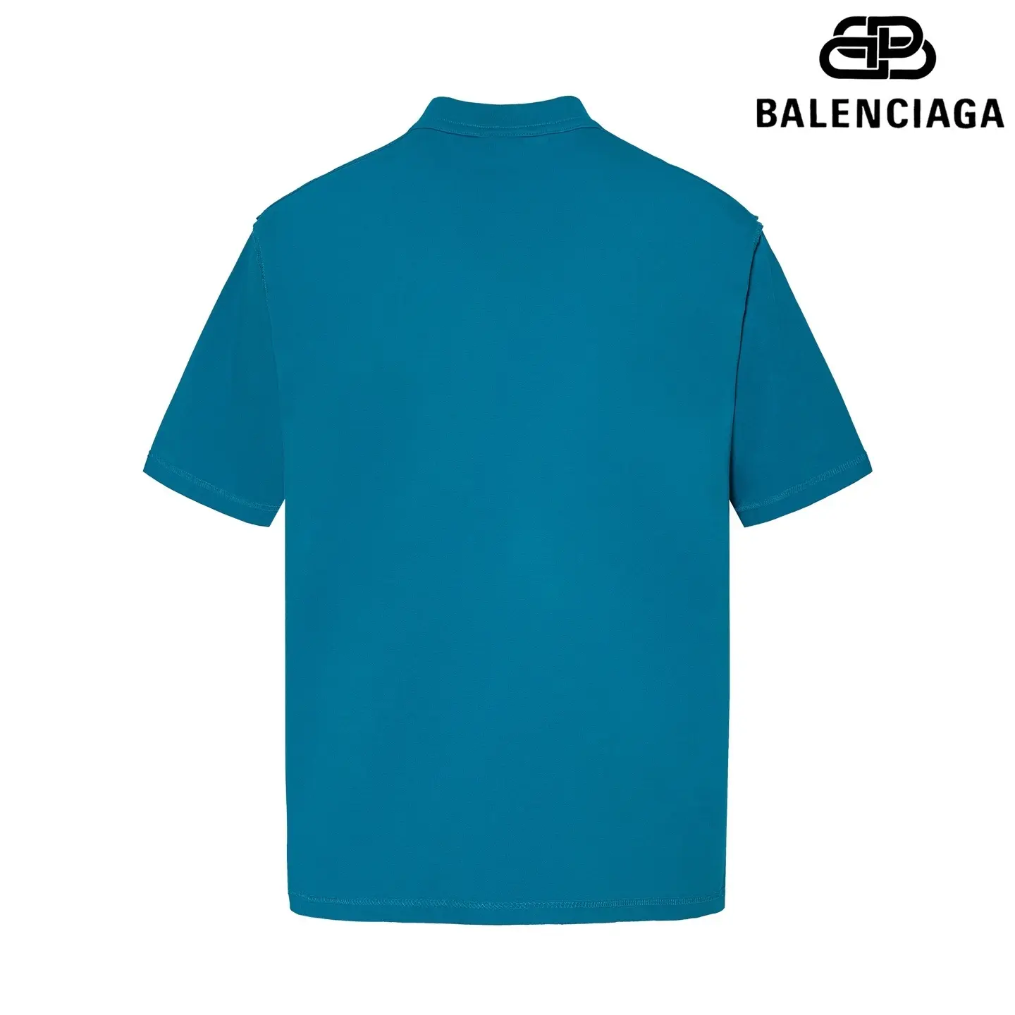 Balenciaga 3B Liquified Oversized T Shirt Washed Blue 2026 | Drip Kickz Balenciaga 3B Liquified Oversized T Shirt Washed Blue - Image 2