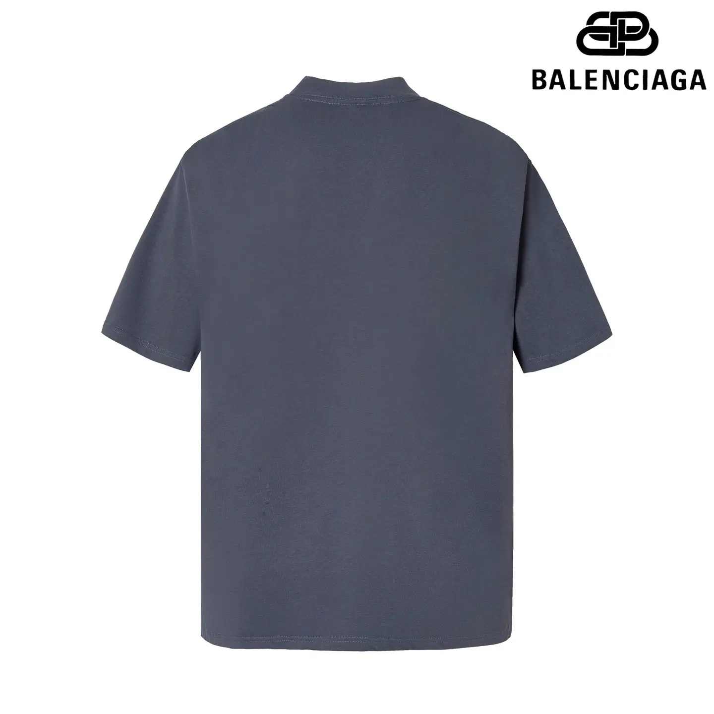 Balenciaga Oversized Short Sleeve T Shirt Gray With Paris Monogram 2026 | Drip Kickz Balenciaga Oversized Short Sleeve T Shirt Gray With Paris Monogram - Image 2