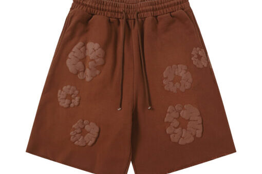 Denim Tears Short Brown Floral Print