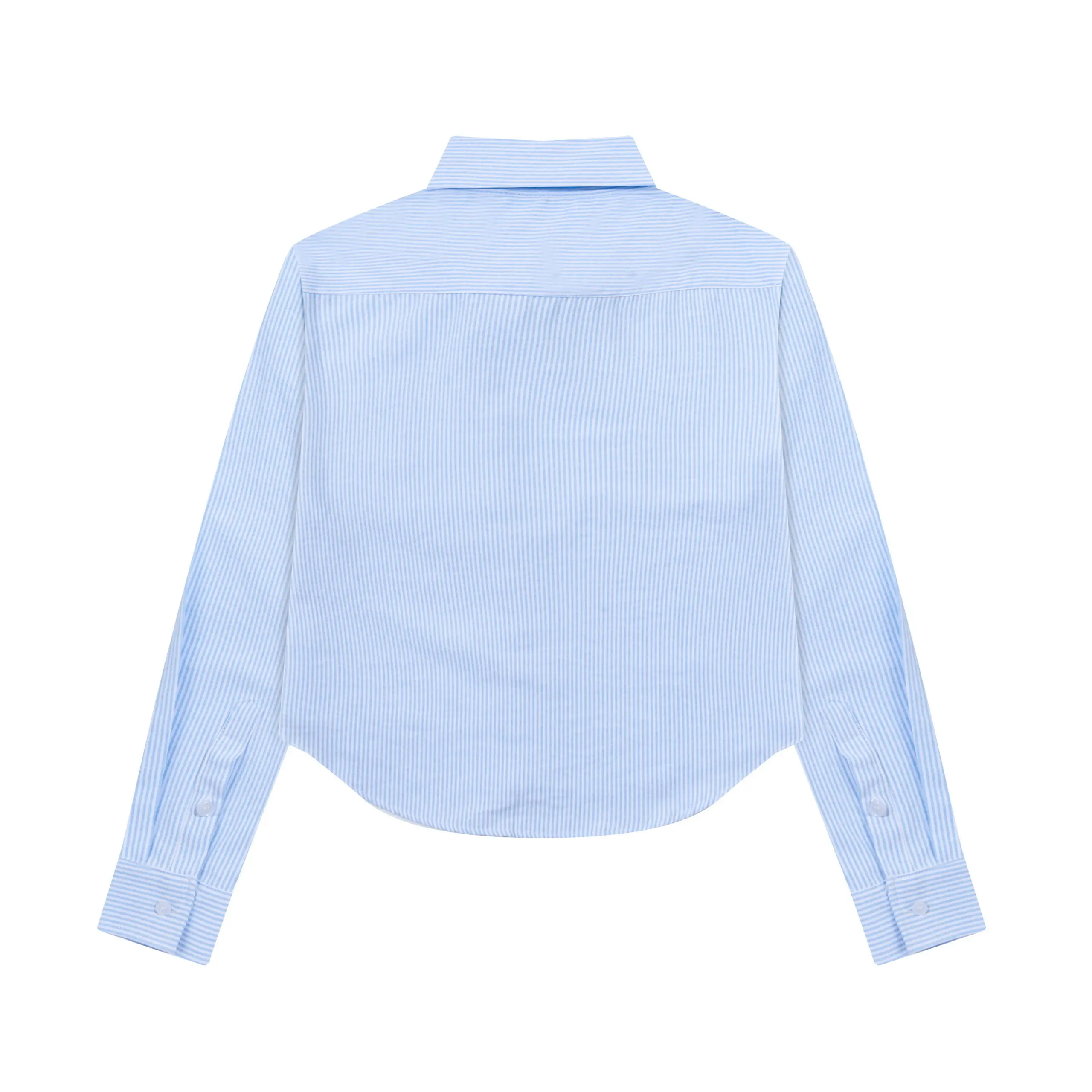 Ami Paris Shirt with a Striped Pattern Sky Blue 2026 | Drip Kickz Ami Paris Shirt with a Striped Pattern Sky Blue - Image 2