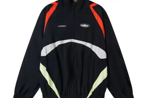 Corteiz Gradient Litework Jacket Black