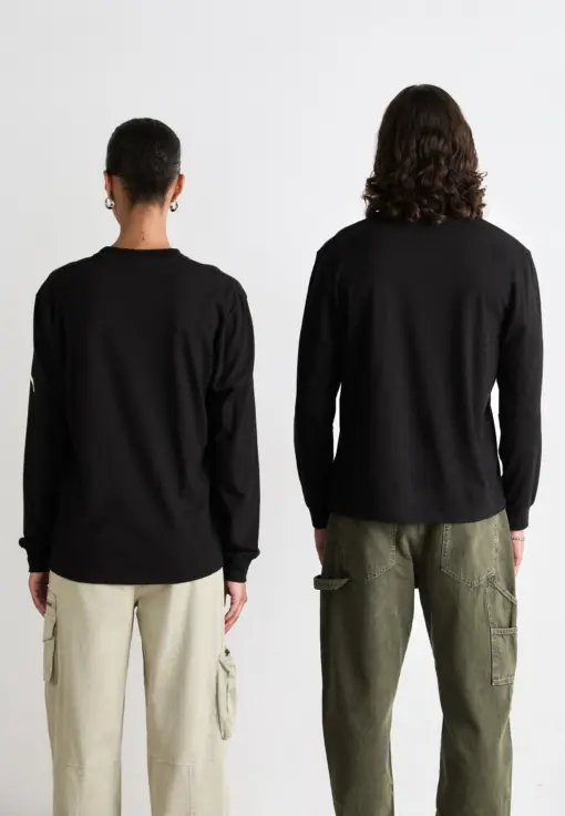 Lacoste UNISEX Long Sleeved Shirt Black 2026 | Drip Kickz Lacoste UNISEX Long Sleeved Shirt Black - Image 2