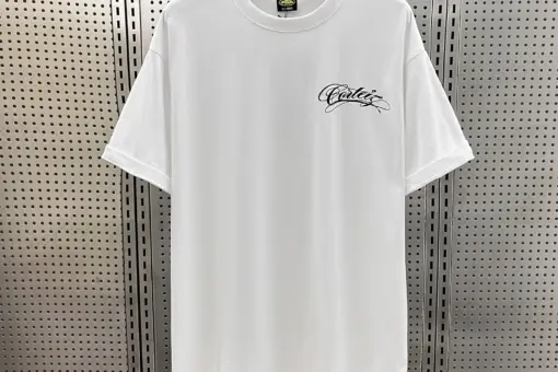 Corteiz Alcatraz American Street Retro Letter T-Shirt White