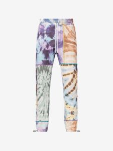 Amiri Tie Dye Patchwork Sweatpant Multicolor