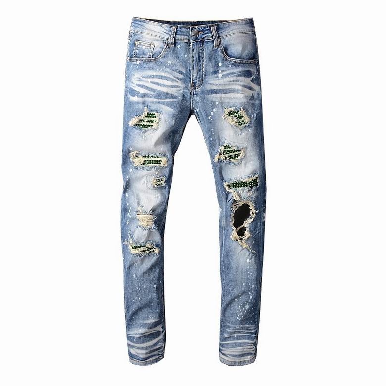 Amiri Ripped Jeans Fade Blue 2026 | Drip Kickz Amiri Ripped Jeans Fade Blue