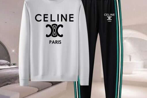 Celine Tracksuit White/Black