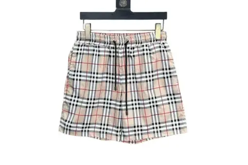 Burberry Check Swim Shorts Beige