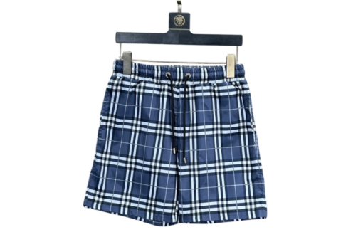 Burberry Blue Check Swim Shorts