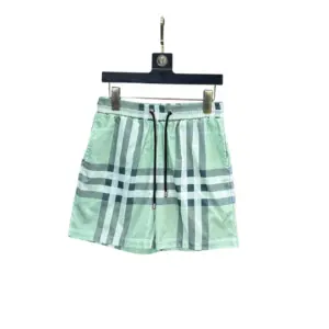 Burberry Martin Check Swim Shorts Light Green