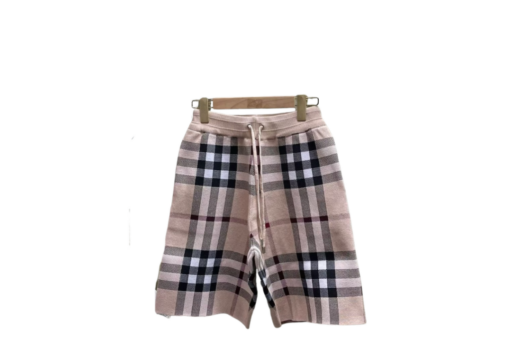 Burberry ‘Weaver’ Check-Print Knitted Shorts