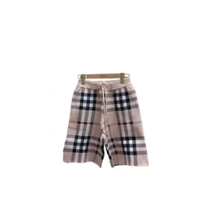 Burberry ‘Weaver’ Check-Print Knitted Shorts