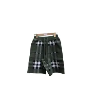 Burberry ‘Weaver’ Cotton Truffle Check Shorts
