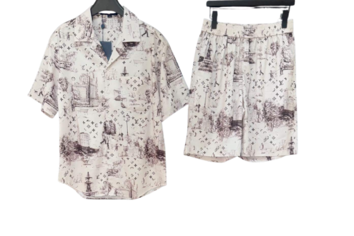 LV “Monogram Citywalk” Shirt And Shorts Set
