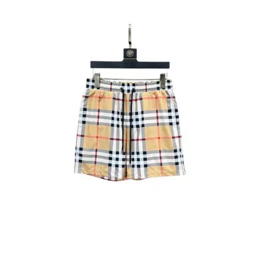 Burberry Check Swim Shorts Sand Beige 2026 | Drip Kickz Burberry Check Swim Shorts Sand Beige