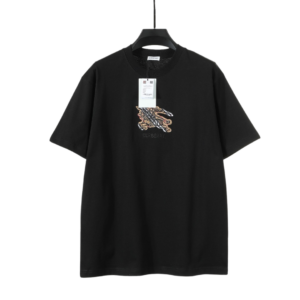 Burberry Baumwolle Logo T-Shirt Black
