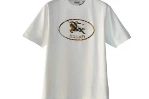 Burberry ‘Frankie’ T-Shirt White Cotton