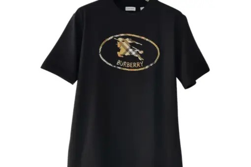 Burberry ‘Frankie’ T-Shirt Black Cotton