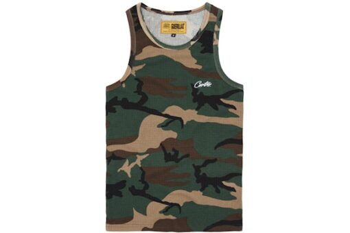 Corteiz Allstarz Tank Top Woodland Camo