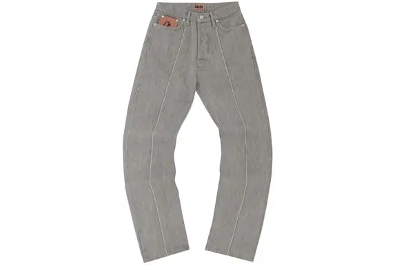 Corteiz C-Star Denim Jeans Grey 2026 | Drip Kickz Corteiz C-Star Denim Jeans Grey - Image 2