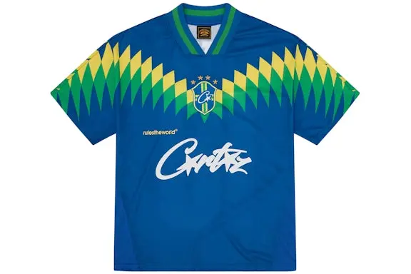 Corteiz Club America Brasil Jersey Blue 2026 | Drip Kickz Corteiz Club America Brasil Jersey Blue