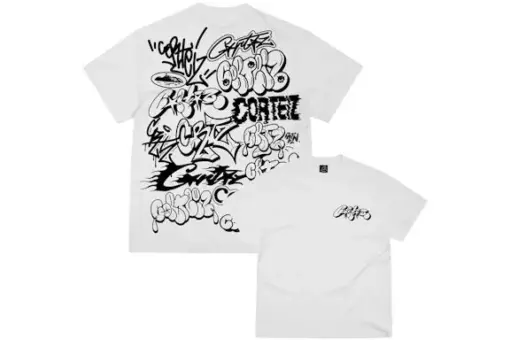 Corteiz Graffiti T-Shirt White
