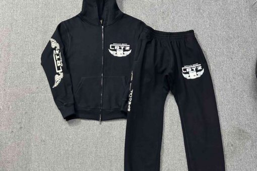 Corteiz Gasolina Tracksuit Grey