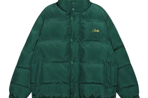 Corteiz RTW Bolo V2 Puffer Jacket Green