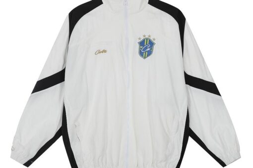Corteiz Francais Shuku Jacket Black/White